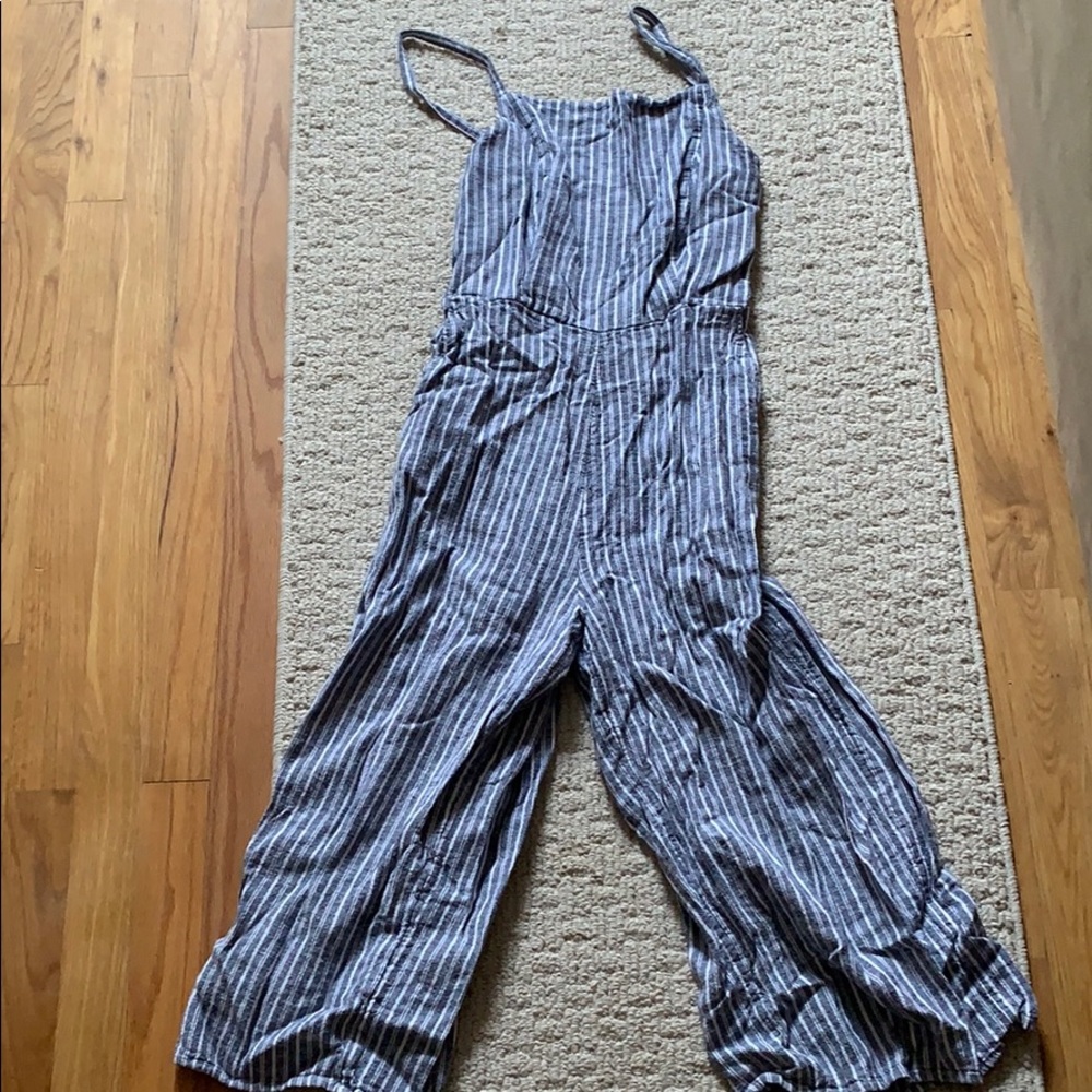 Striped romper